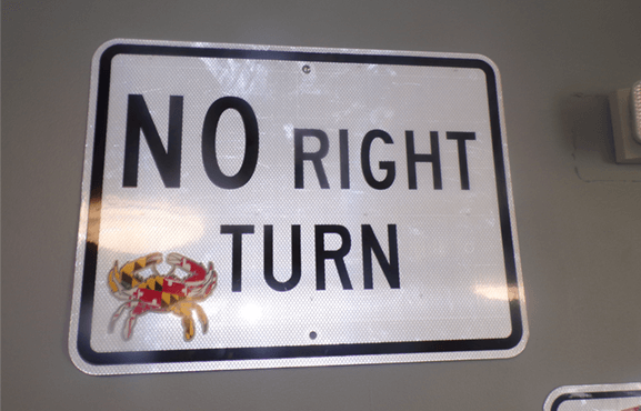 No-Right-Turn